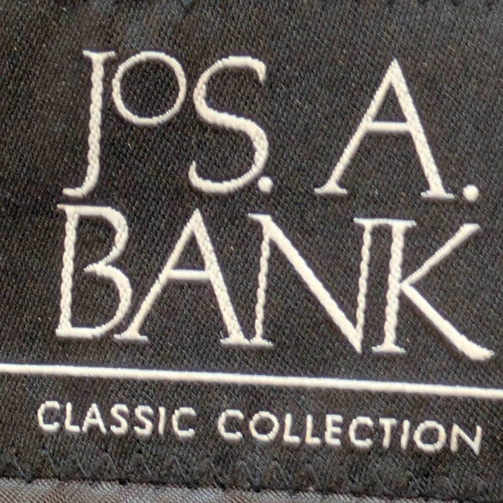 Jos A Bank Classic Collection Blazer Mens‎ 38R 100% Wool Gray 2 Button Dual Vent - Picture 12 of 14